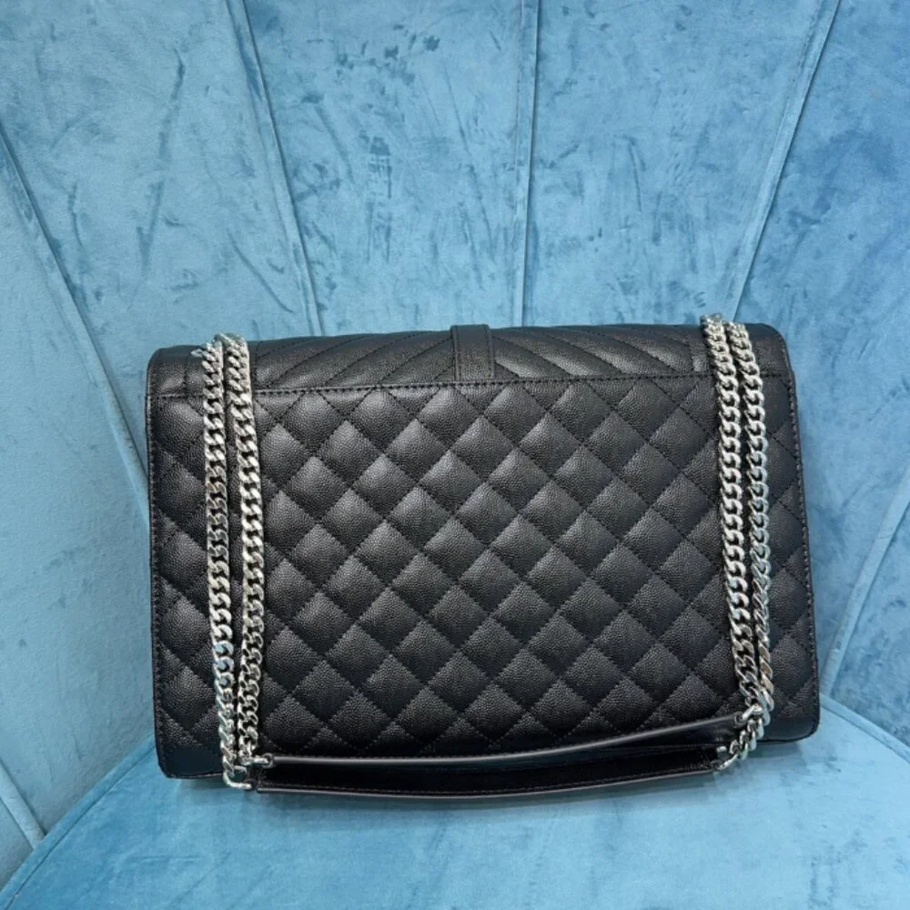 Yves Saint Laurent Large Envelope Two-way Bag - Picture 2 of 9